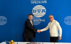 Ръководителят на националната информационна агенция на Индия ПТИ посети Националния пресклуб на БТА в Белград