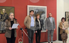 Изложбата "Пътят към свободата", която отбелязва 150 години от Априлското въстание, е подредена в художествената галерия "Илия Бешков" в Плевен