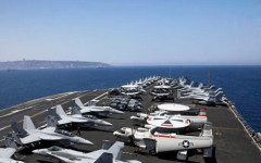 Самолетоносачът "Буш" навлезе в Индийския океан