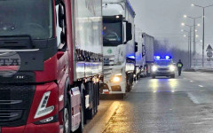 Изключително интензивен е трафикът на изхода за товарни автомобили на ГКПП "Капитан Андреево" и "Лесово"