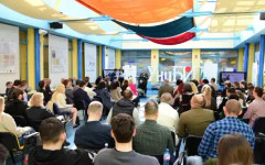 90 секунди за бъдещето: УниБИТ събра иновации, идеи и интелектуална собственост в научен маратон на смисъла