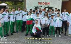 Състезателите от плевенския карате клуб Спартак 14 завоюваха осем титли от Европейското първенство по шотокан карате-до