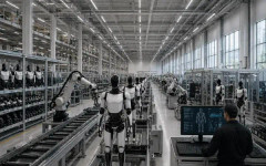 Започна масовото производство на хуманоидни роботи Optimus