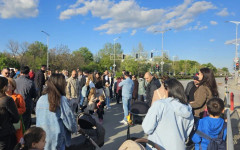 Протест срещу строеж край Марица