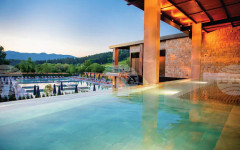 СПА центърът в Grand Hotel Therme в село Баня е най-големият в България, посочиха от хотелския комплекс