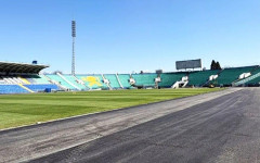 Приключва първият етап от обновяването на пистата на kационалния стадион "Васил Левски"