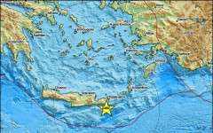 Силен вторичен трус разтърси Гърция