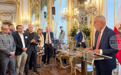 Винаги, когато не сме сигурни, се обръщаме към информационните агенции, заяви австрийският президент на 40-та конференция на МАЙНДС