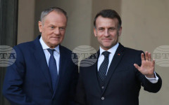 Ключови щрихи от срещата на Еманюел Макрон и Доналд Туск в Полша