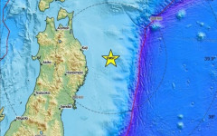 Силно земетресение от 7.6 по Рихтер разтърси бреговете на Япония