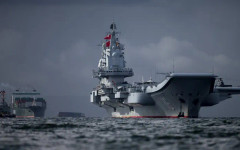 Китайски самолетоносач е преминал през Тайванския проток