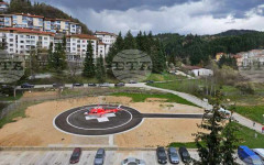 С медицински хеликоптер транспортираха пациент с мозъчен кръвоизлив от Смолян до София