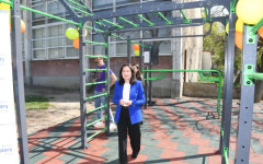 Откриха модерна стрийт фитнес площадка в старозагорско училище