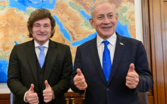 Милей пристигна на визита в Израел, Аржентина отваря посолство в Йерусалим