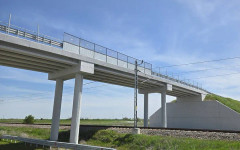 Два пътни надлеза за €2.7 млн. откриха в жп участъка между Маноле и Белозем