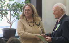 Отличие за "Следите остават": Богдана Лазарова с награда от Съюза на юристите в България