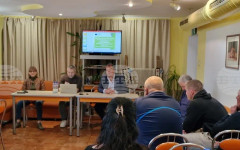 Общините Монтана и Враца представиха успешното завършване на общия си проект за екологичен транспорт, по който са закупени 14 електробуса