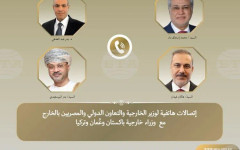 МЕНА: Египетският външен министър проведе разговори с колегите си от Оман, Пакистан и Турция относно регионалната ситуация