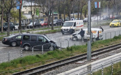 Сблъсък на три автомобила на бул. "Цар Борис III", има пострадал