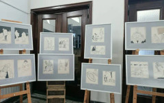 Карикатурите на Александър Божинов оживяваха във Велико Търново