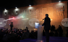 Петима от 11 задържани на антиправителствен протест в Тирана остават в ареста