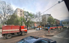 Пътен инцидент стана между два трамвая в София, няма пострадали