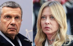 Пропагандистът Соловьов наречи Мелони позор за човечеството. Италианското МВнР привика руския посланик