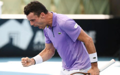 Роберто Баутиста Агут отпадна в Мадрид