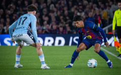 Барселона поведе в края на първата част срещу Селта, но плати голяма цена