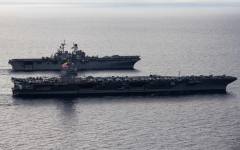 След 323 дни в море: Ескадрилите на самолетоносача USS Gerald R. Ford се завърнаха в базите си