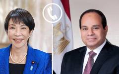 МЕНА: Египетският президент и японският премиер обсъдиха в телефонен разговор актуалната международна обстановка