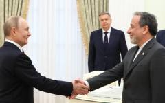 Иранският външен министър пристигна в Санкт Петербург за среща с Путин