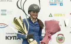Елиза Чолакова грабна приз Община Панагюрище в турнира по прескачане на препятствия за Купа България