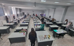 Финалният кръг на състезанието по краснопис и правопис за първокласници се състоя в Шуменския университет