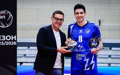 Тодор Скримов е MVP на сезона, Играч на публиката и част от Идеалния отбор
