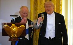 Тръмп намеси политиката по време на официалната вечеря с крал Чарлз