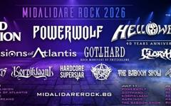 Ясни са и последните три банди на голямата сцена на Midalidare Rock In The Wine Valley 2026