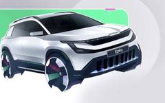 Skoda представи първи скици на интериора на новия Epiq