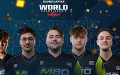 M80 спечели златото от Thunderpick World Championship NA