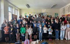 Пътуващата изложба "Фантастични умове" гостува в Ирландия и срещна българската общност с успехите на олимпийците ни