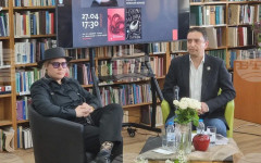 "Остайница" е история, която впечатлява западния свят, въпреки своята балканска същност, каза във Велико Търново писателката Рене Карабаш