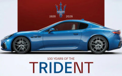 Първите сто години на тризъбеца на Maserati – емблематичен символ между пистата и легендата