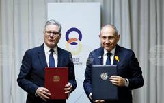 АРМЕНПРЕС: Армения и Великобритания подписаха споразумение за стратегическо партньорство