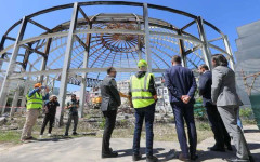 До края на 2027 г. трябва да бъде завършена реконструкцията на изгорялата през 2024 г. Универсална зала в Скопие