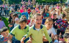 С много игри и веселие бе открита новата детска площадка в Казанлък