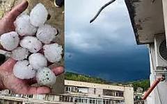 Наш красив град е в нокдаун от невиждана градушка