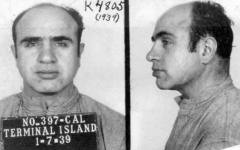 4 май 1932 г.: Прочутият мафиот Ал Капоне най-после влиза в затвора