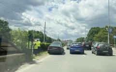 Разсеял се шофьор предизвика катастрофа на бул. "България"
