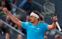 Александър Зверев с убедителен реванш над Коболи и място на полуфинал в Мадрид