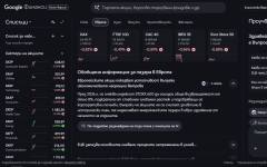 Обновената версия на Google Finance с AI функции стартира в България
